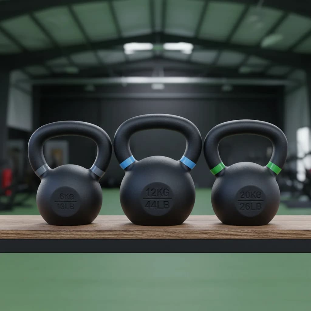 2026 Factory Direct Wholesale Cast Iron Kettlebell Strength Training Powder Coat Kettlebells For Gym Workoutpromote Sales