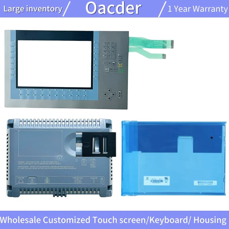 KP1200 Comfort muslimam interruttore a pulsante tastiera tastiera 6 av2 Display LCD con Cover posteriore in plastica 124-1MC01-0AX0