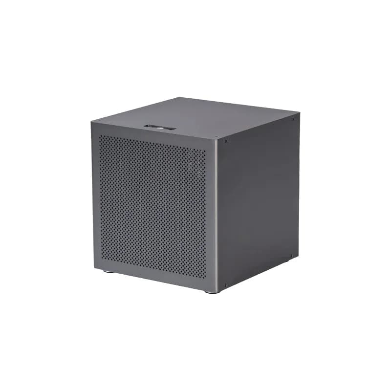 6 Supporto per telaio NAS per disco rigido Scheda MATX ATX PSU Lega di alluminio da 2 mm per archiviazione di rete fai-da-te Freenas Unraid Server