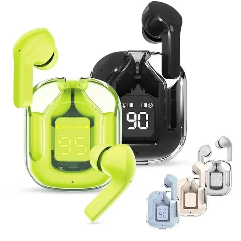 Bluetooth 5.0 Wireless Sports Gaming Headphones Stereo Headphones with Mic With Noise Reduction With Digital LED Power Display