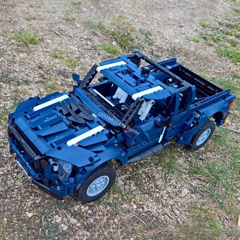 NUOVO Set di Costruzioni Tecnico Ford F-150 Raptor, Auto Sportiva Fuoristrada SUV, Motore V6, Mattoncini 42126, Veicolo Giocattolo per Bambini, Regalo