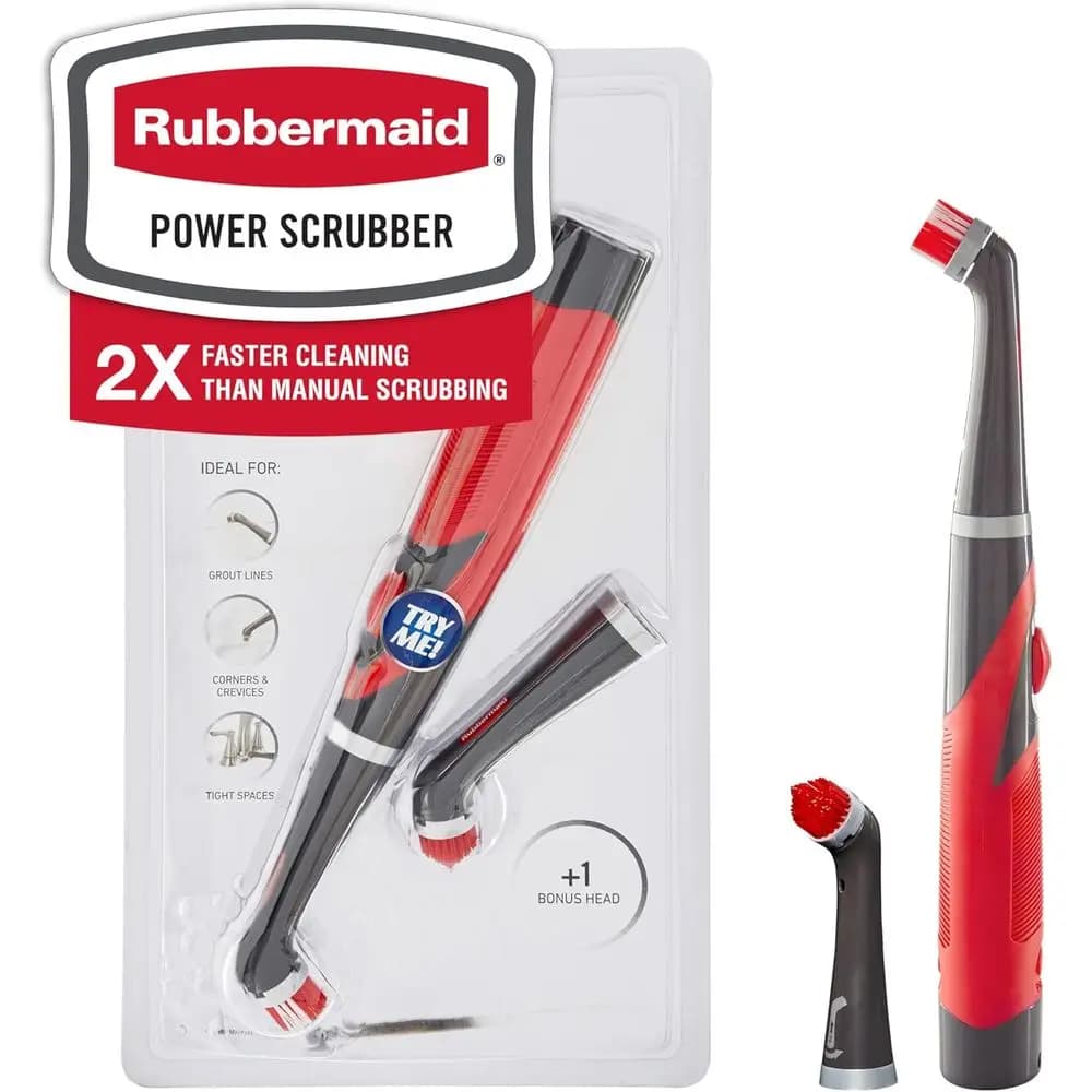Spazzola Elettrica a Batteria per Pulizia Multiuso: Impermeabile, Ideale per Casa, Cucina, Bagno, Fughe, Piastrelle e Docce