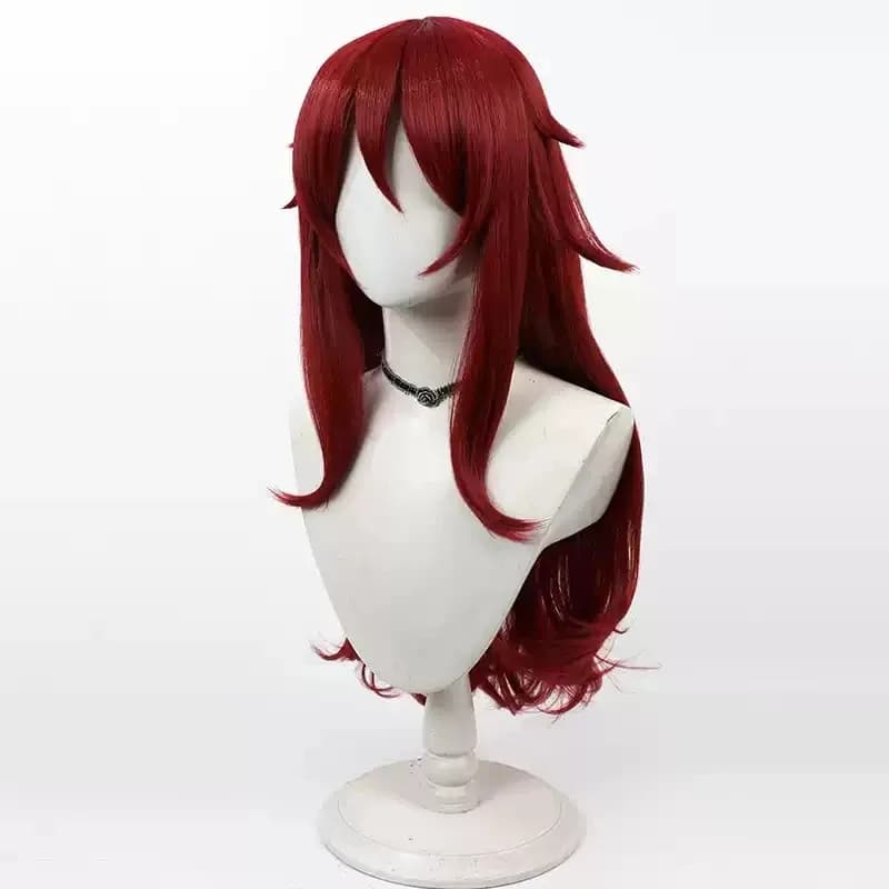 NewTower of God Hwa Ryun Hwaryun Yuto Parrucca Cosplay Capelli sintetici rossi resistenti al calore Ruolo per feste di carnevale di Halloween Pl3;f'6,c;7.y;