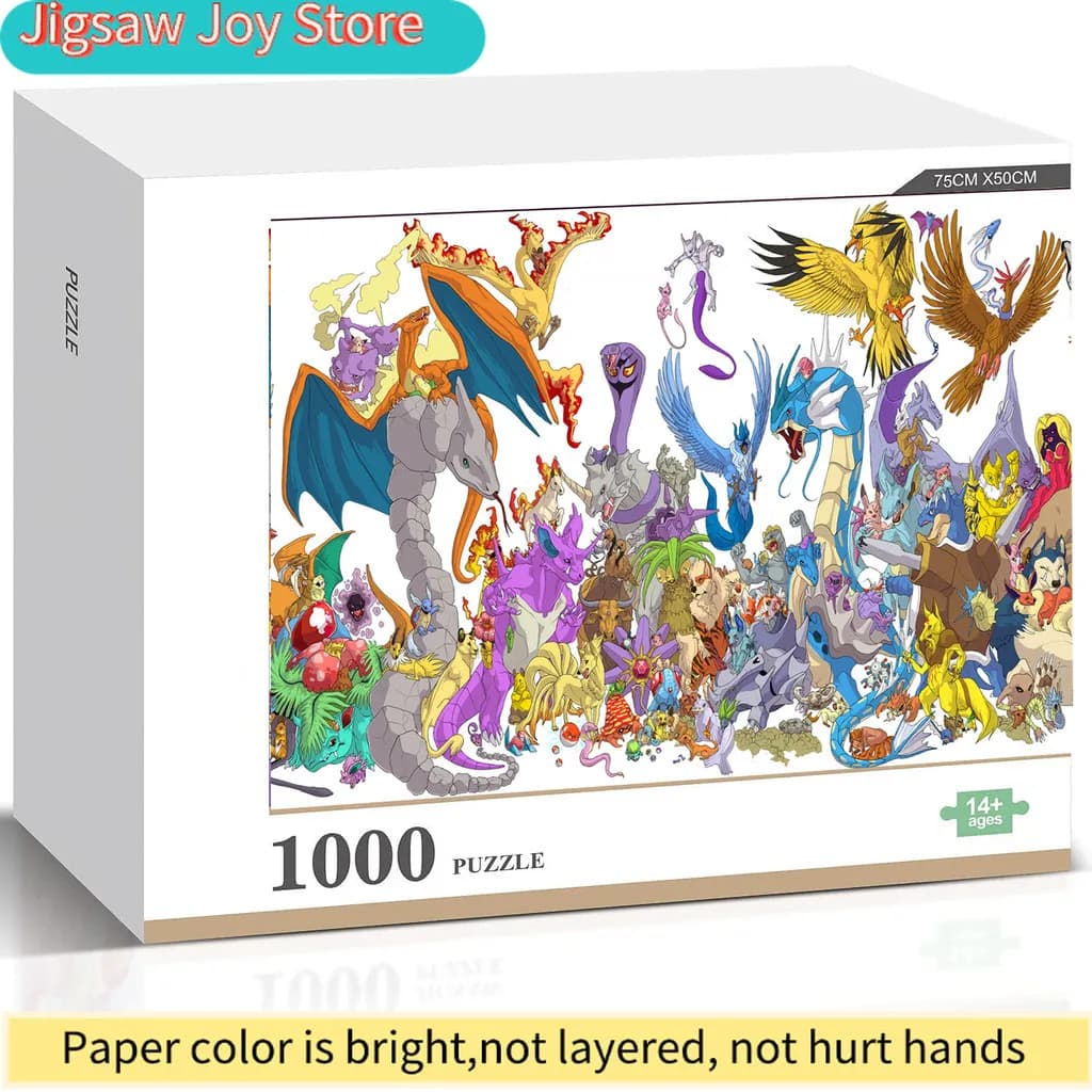 Puzzle Pokémon Gen 3, Gioco Educativo e di Intrattenimento, Regalo Molto Richiesto