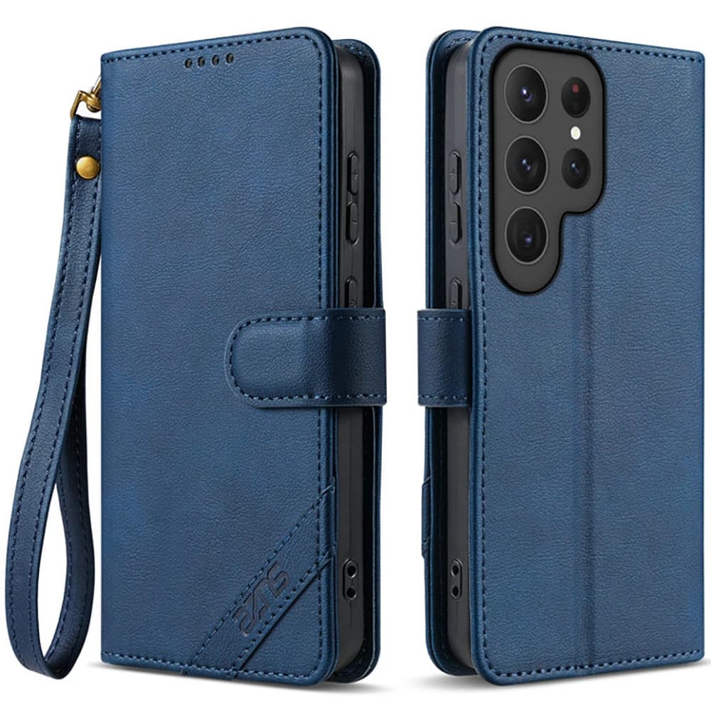 Custodia a Portafoglio in Pelle RFID per Samsung S25 S24 S23 S22 Ultra 5G, Cover per Samsung Galaxy S25 Edge S21 FE S24 S23 S22 Plus