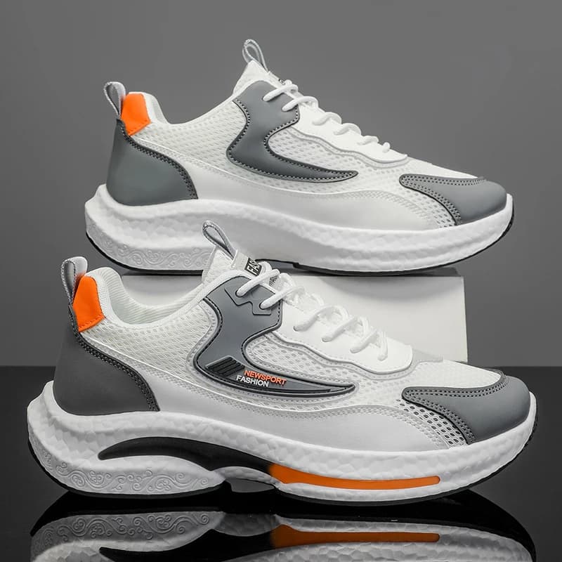 Scarpe Sportive Traspiranti da Uomo, Sneakers Leggere in Mesh, Antiodore, con Suola Morbida, Scarpe da Passeggio per Uomo