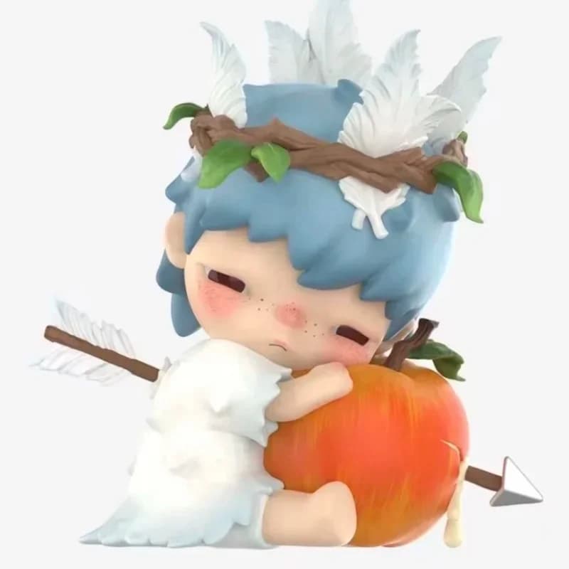POP MART Hirono Overseas Limited Edition The Fruit Series Kawaii Anime Action Figure Ornament Figurines Home Decor Desktop Dolls