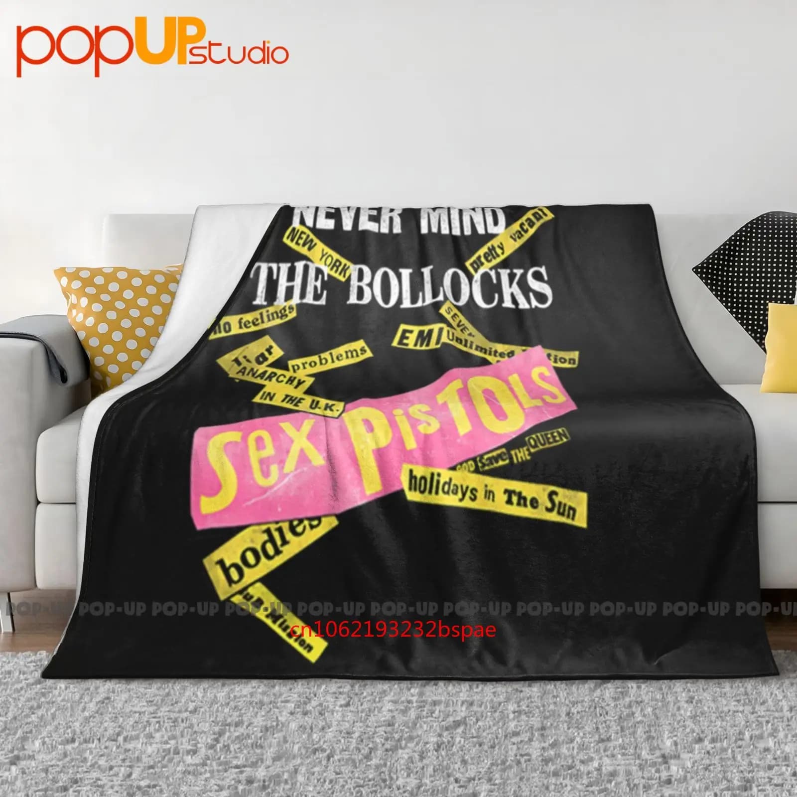 Never Mind The Sex Pistols Compleanno 2021 Nuova coperta vintage ultra morbida trapunta invernale Copridivano Copriletto
