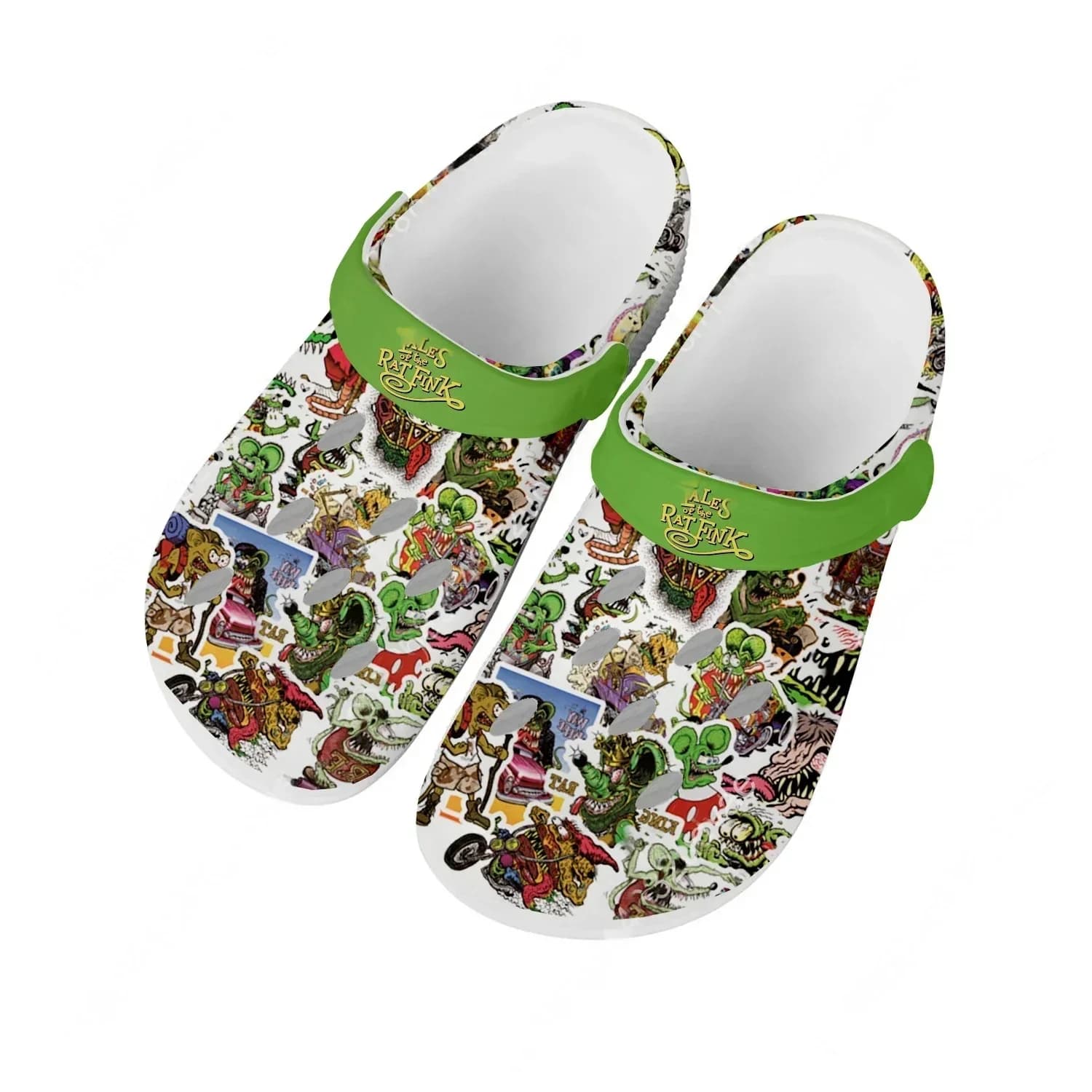 Sandali Tales Of The Rat Fink per uomo, donna e adolescente, scarpe da acqua alla moda, traspiranti e comode per giardino, spiaggia ed estate, ciabatte personalizzate