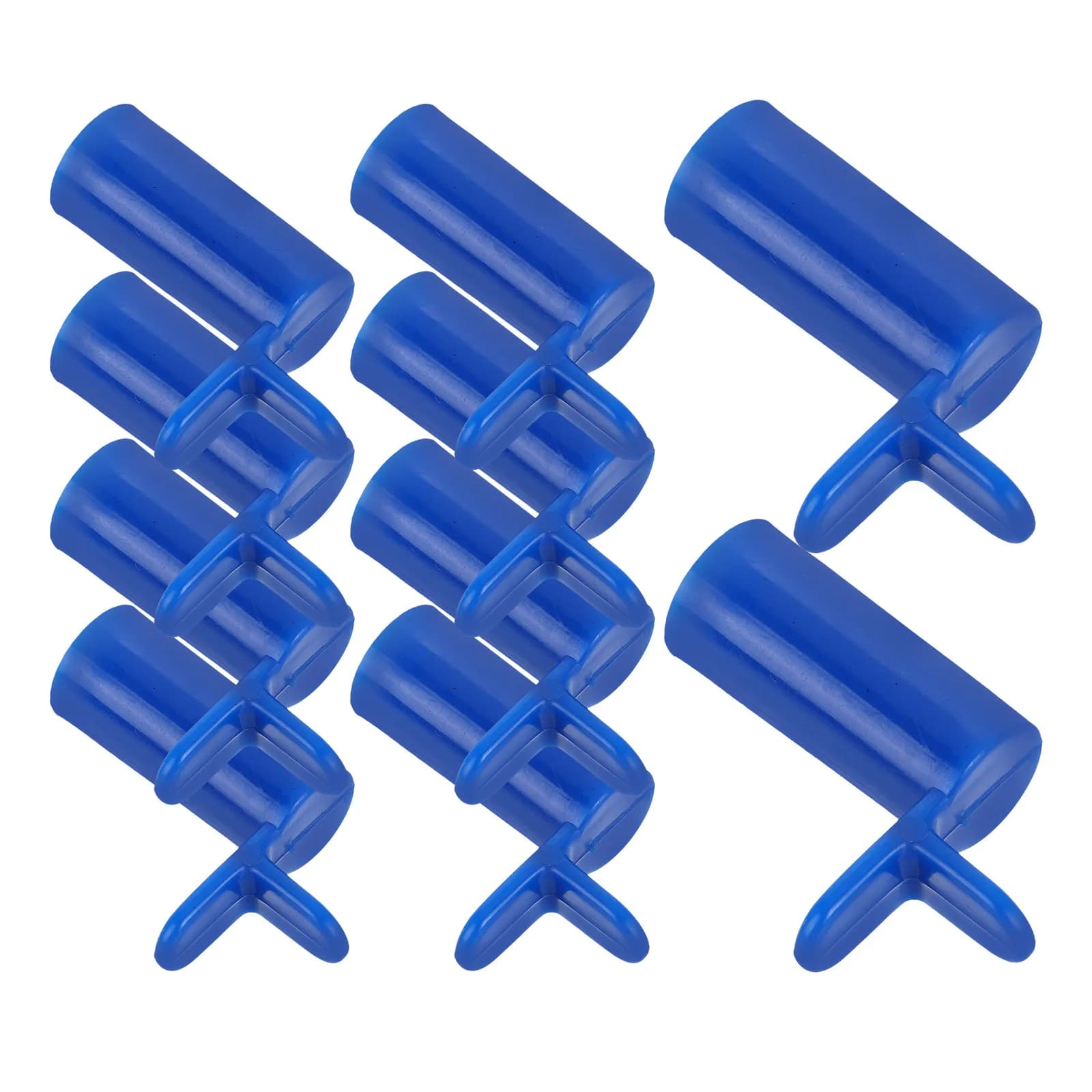 Set di 10 Supporti per Stecche da Biliardo, Porta Stecche Portatile per Tavolo da Biliardo, Asta di Supporto Regolabile in Altezza