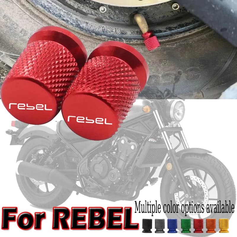 FOR Rebel CMX 300 500 1100 CMX300 CMX500 CMX1100 Motorcycle CNC Aluminum Tire Valve Air Port Stem Cover Caps Accessories