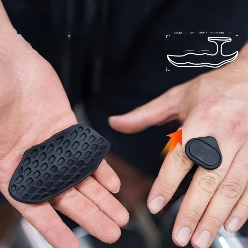 Popular Products Silicone Palm Pads Fitness Pull-Up Grip Horizontal Bar Anti-Slip Protector Finger Exerciser Weightlifting
