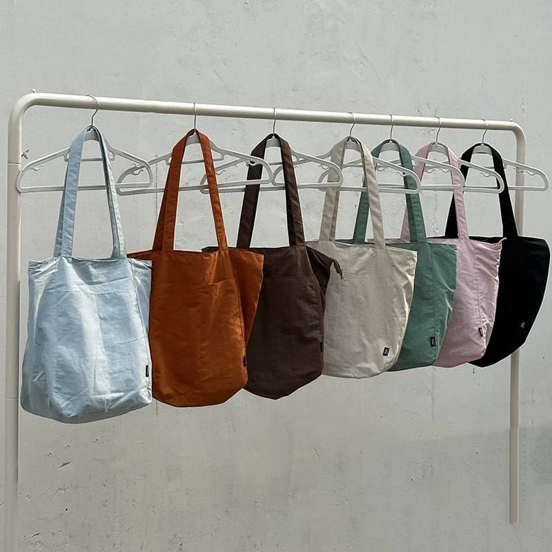 Hylhexyr Borsa casual da studentessa in tinta unita Borsa a tracolla in tessuto di nylon per la scuola e il lavoro