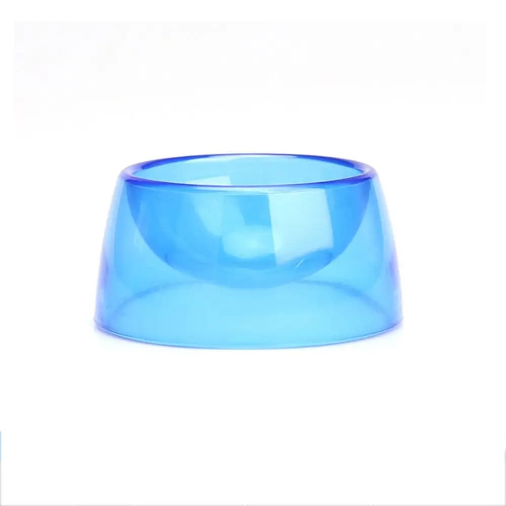 Bite Resistant Hamster Food Basin Plastic Transparent Hamster Water Bowl Non-slip Pet Feeding Bowl For Rats Hamster Guinea Pig