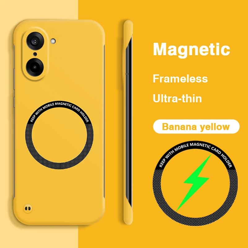 Custodia per telefono senza cornice per OnePlus Nord CE5 CE 5 Ace5 Ace 5 Racing 5G Ricarica wireless magnetica Cover posteriore sottile originale Carcasas