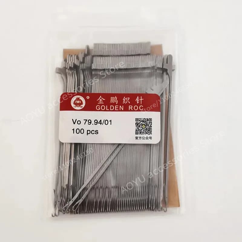 100 aghi GOLDEN ROC Vo 79.94/01 per macchine da maglia piatte computerizzate