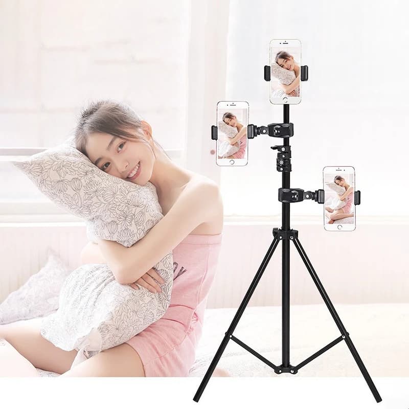 1.6M 2.1M Heavy Duty Metal Alloy Light Stand Tripod For Photo Studio Softbox Video Flash Reflector Lighting Background Stand.