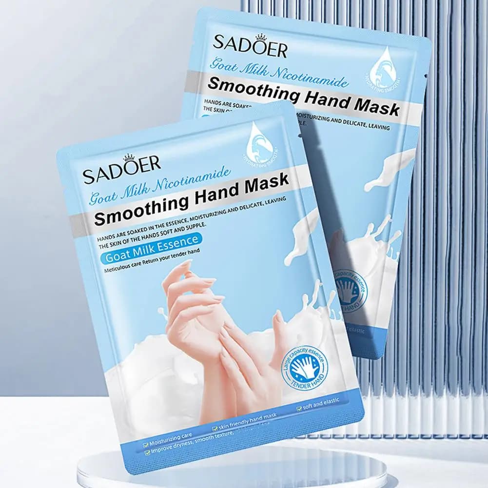 Maschera per le mani e maschera per i piedi in niacinamide Idratante Rimuovi la pelle morta Ringiovanente per le mani Piedi Cura della pelle