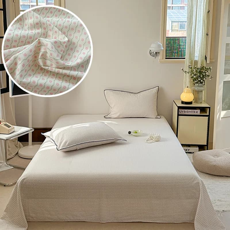 1pc 100% cotone lenzuolo biancheria da letto delicata sulla pelle adulti camera dei bambini lenzuola piatte lenzuolo traspirante ropa de cama (senza federa)