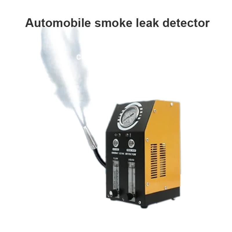 Rilevatore di perdite di fumo per auto Automotive/Aria condizionata/Barche di piccole dimensioni Localizzatore di gas per perdite Strumento diagnostico per generatore di tubi dell'olio 12V