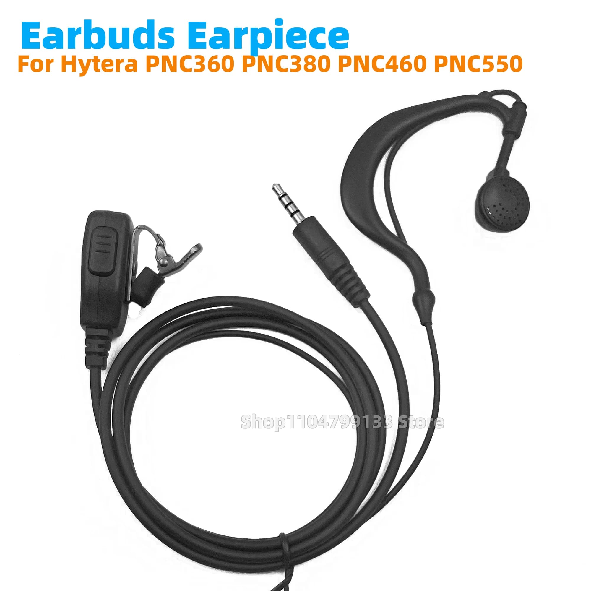 Auricolare Microfono PTT Auricolare Per HYT Hytera Radio PNC360 PNC380 PNC460 PNC550 PNC560 G32 G36 P30 Walkie Talkie Auricolare