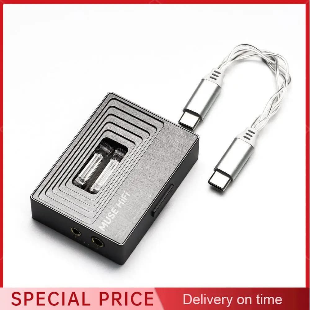 MuseHiFi M3 Ultra ES9028Q2M Vacuum Tube Portable DAC & Headphone AMP for Android, PC, Laptop Muse HiFi M3Ultra