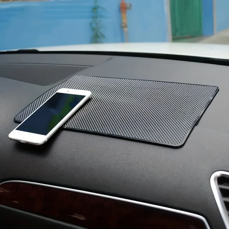 Tappetino antiscivolo per auto Tappetino antiscivolo appiccicoso in PVC Resistente al calore Cruscotto per auto Supporto per occhiali da sole per telefono Car Styling Interno 2030