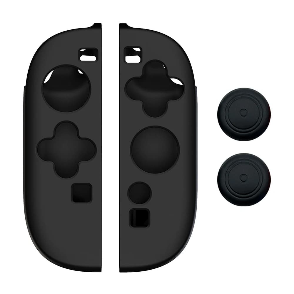 1Set Custodia morbida con impugnatura in silicone antiscivolo per Nintendo Switch 2 NS2 Custodia protettiva in pelle per Switch 2 Accessorio controller Joy-Con