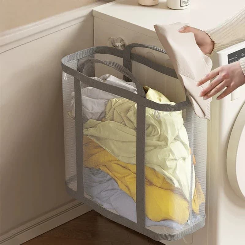 Foldable Basket for Toys and Toys, Storage Bag for Dresses with Handle, Home Organizer