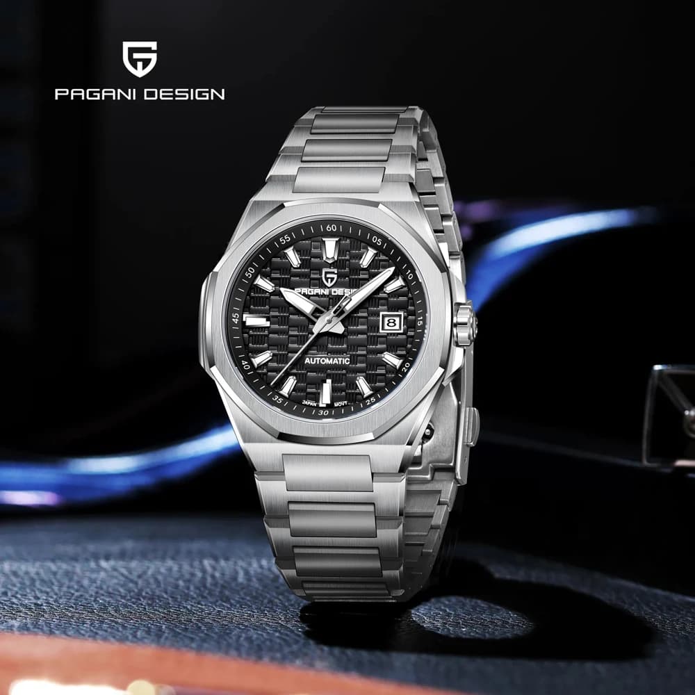 2025 New PAGANI DESIGN 40MM Men's Watches Top Luxury Men's Automatic mechanical watch for men's Waterproof AR light watch with sapphire