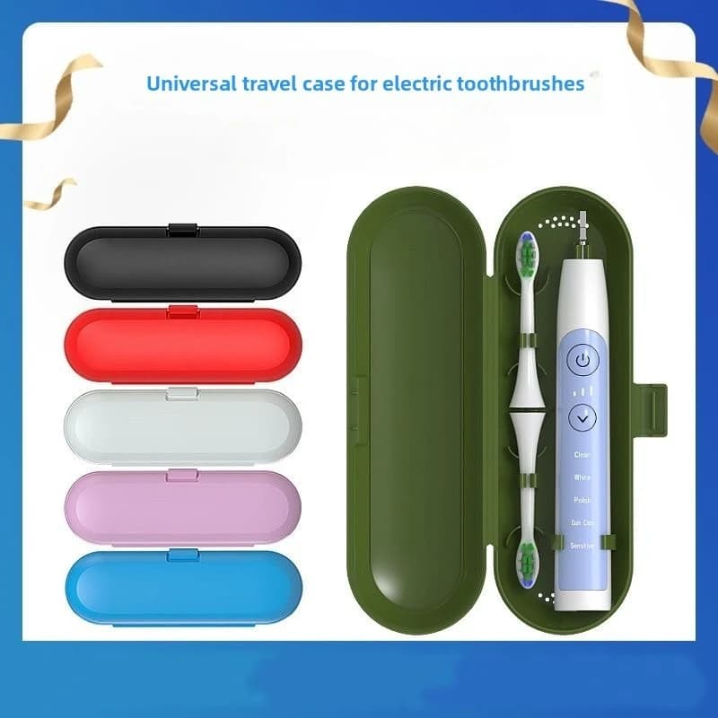 Scatola Porta Spazzolino Elettrico Universale da Viaggio, Contenitore Portatile in Materiale PP per Spazzolini, Scatola per Conservazione Spazzolini per Studenti