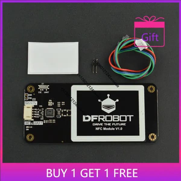 DFRobot Gravity: UART & I2C NFC Module Access Card Support M1 NTAG