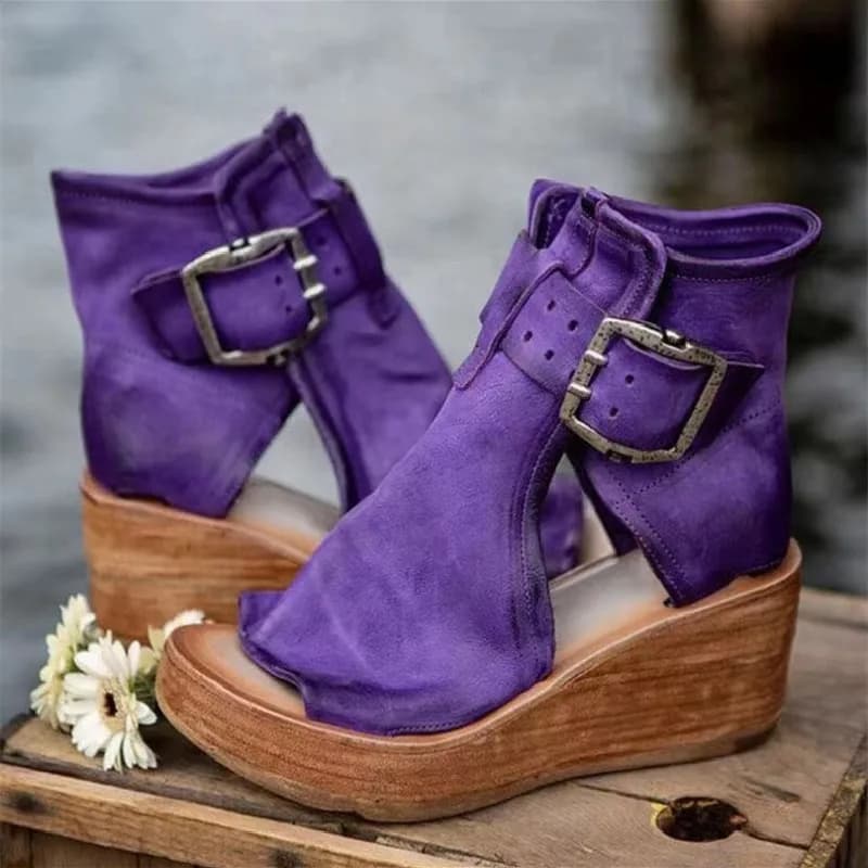 Women's Summer Sandals with Fashion High Heel 2026 New Boots Cool with Heel and Bottom Thickness Fish Mouth
