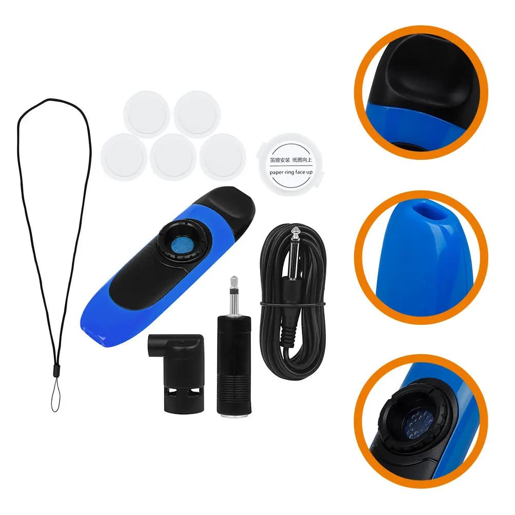 1 set Kazoo Instrument Musical Portable Guitar Ukulele Adults Halloween Christmas New Year Music Teacher Professional Musician