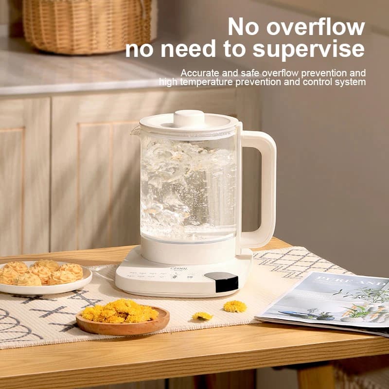 NEW 1.8L Electric Kettle Teapot Health Conservation Pentola Bubble Water Pot Kettle Stewed Cup Multifunctional Teapot Home Office 220V