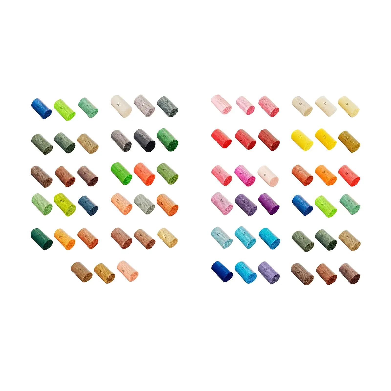 Set di Filati Acrilici per Lavoro a Uncinetto, 30 Pacchetti di Colori per Realizzazione Tappeti Fai-da-Te, Lavoro a Maglia, Artigianato, Tappezzeria e Accessori per Cucito
