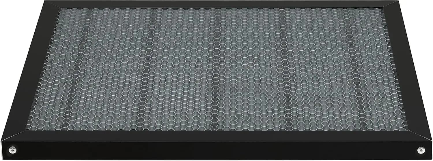 Pannello di Lavoro 600x900mm per Incisore Laser con Base a Nido d'Ape, Dissipazione Rapida del Calore, Protezione del Tavolo e Bordo Liscio