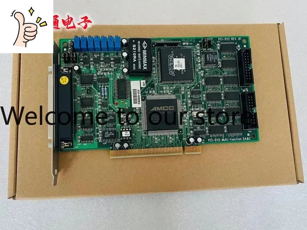 2026 ADLINK ADLINK PCI-9112 REV. Scheda di acquisizione dati ADLINK PCI B1, scheda multifunzione per la raccolta dati