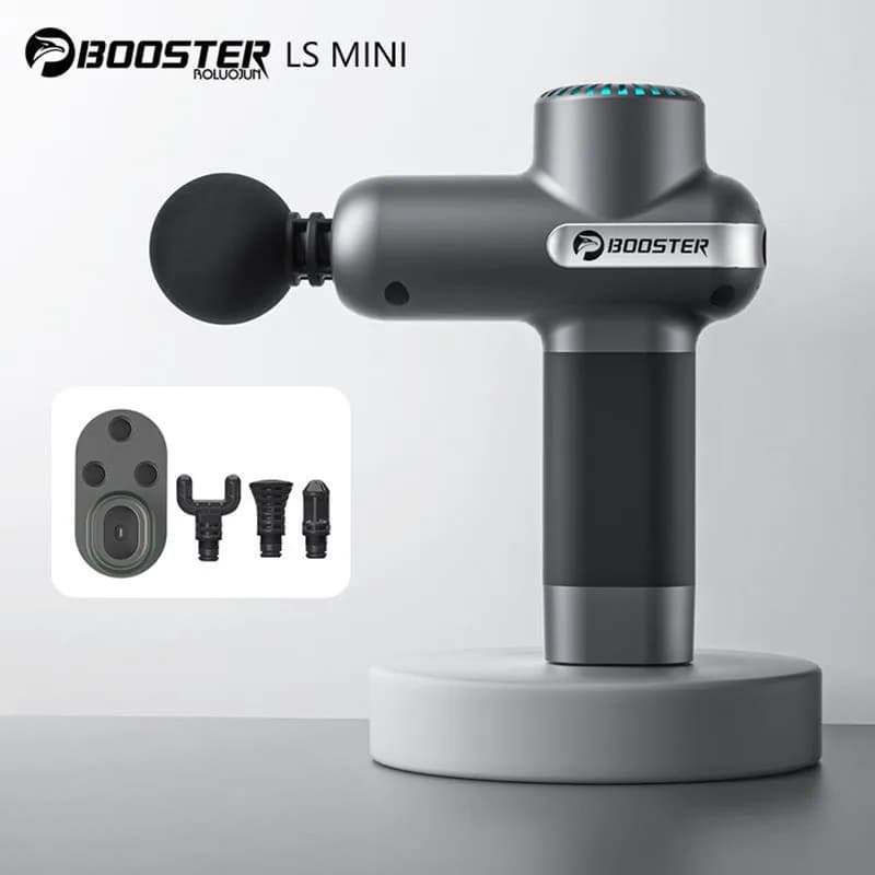 Booster - Mini electric massager gun for neck, Smart Hit band for body relaxation, fitness, muscle relaxation