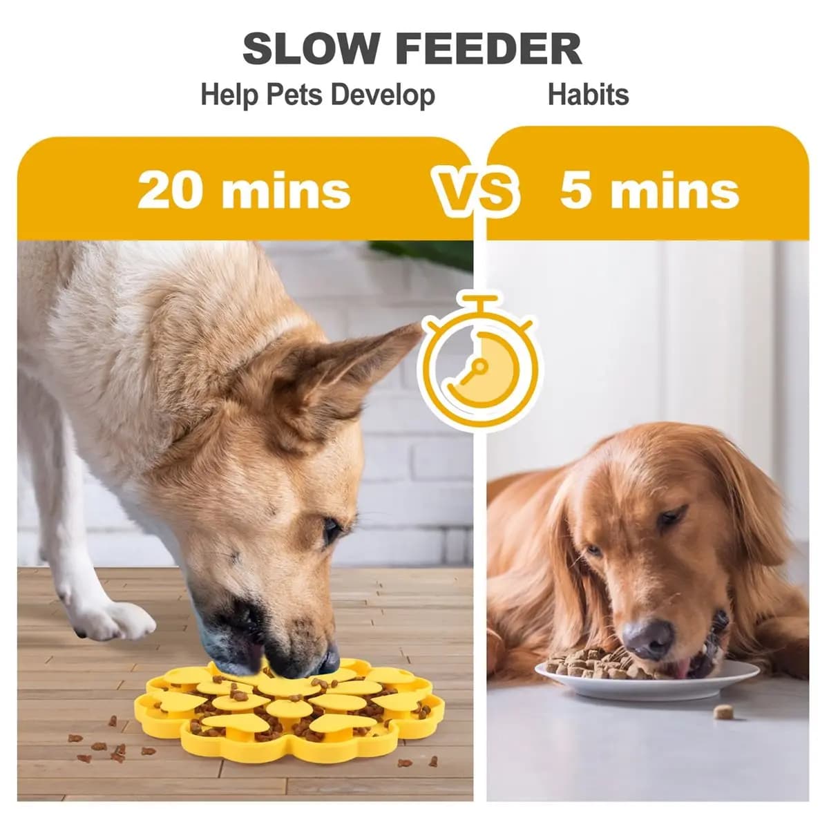【Promo】 Ciotola per mangiatoia lenta per animali domestici Cuscinetto per mangiatoia per leccare con ventosa Prodotti per l'alimentazione lenta per cani e gatti in silicone a prova di soffocamento