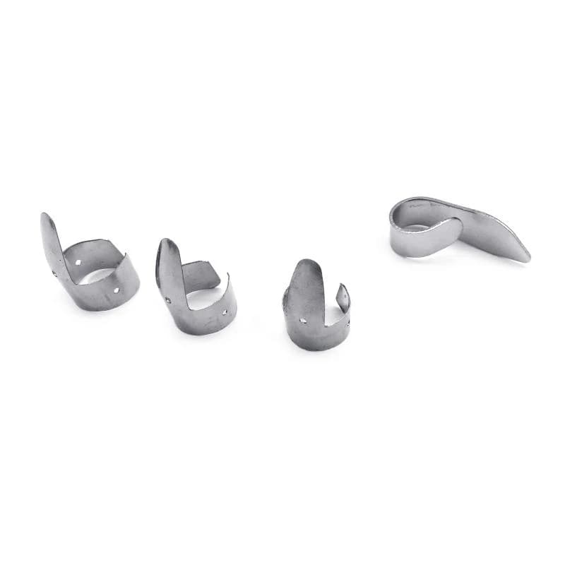4Pcs/set 1 Thumb + 3 Finger Guitar Picks Stainless Adjustable Fingerpicks Guitar Plectrum Sheath For Acoustic Guitar