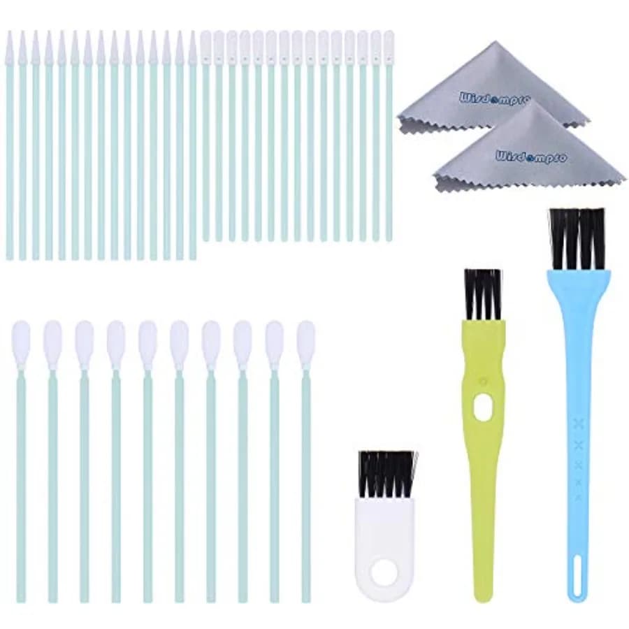 45 Pcs Cell Phone Cleaning Kit, USB Charging Port Cleaner and Headphone Jack Brush Tool Set for Phones, Tablets, Earbuds, Lapto