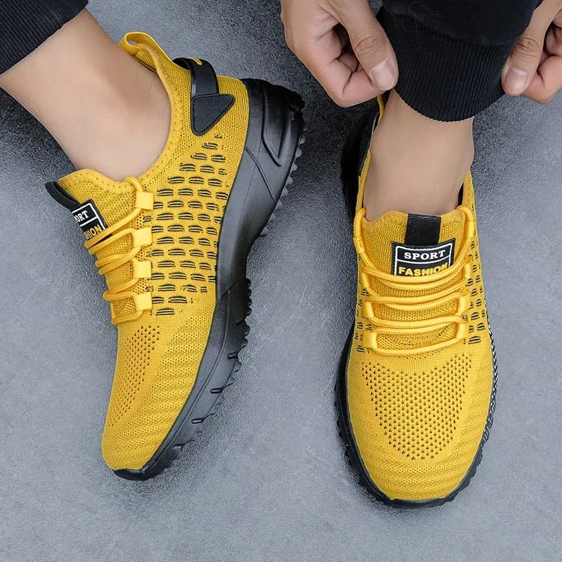 Scarpe da uomo in mesh 2026: traspiranti, estive, sottili, interamente in rete, alla moda, casual, da corsa e sportive