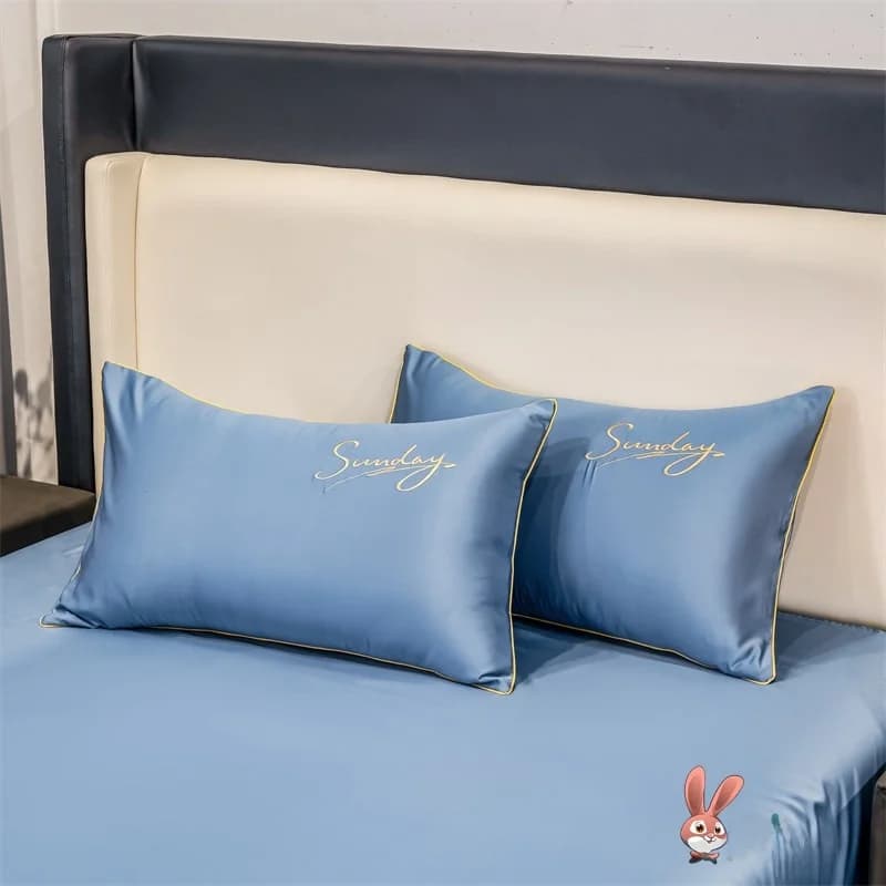 Federe in Seta Ghiacciata Estive, Copricuscini Rinfrescanti per Uso Domestico, Fodera Interna per Cuscino 48x74, Non Lavabile in Lavatrice
