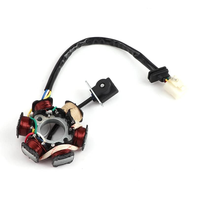 6 poli avviamento elettrico Magneto statore generatore statore 6 bobine per 50cc 70cc 90cc 110cc 125cc Quad Dirt Bike ATV Go Kart Buggy