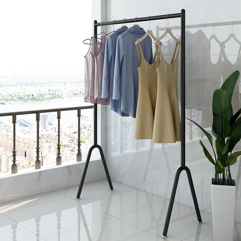 Single and external stainless steel planter for interior and exterior, balcony coat hangers, feathers and storage room