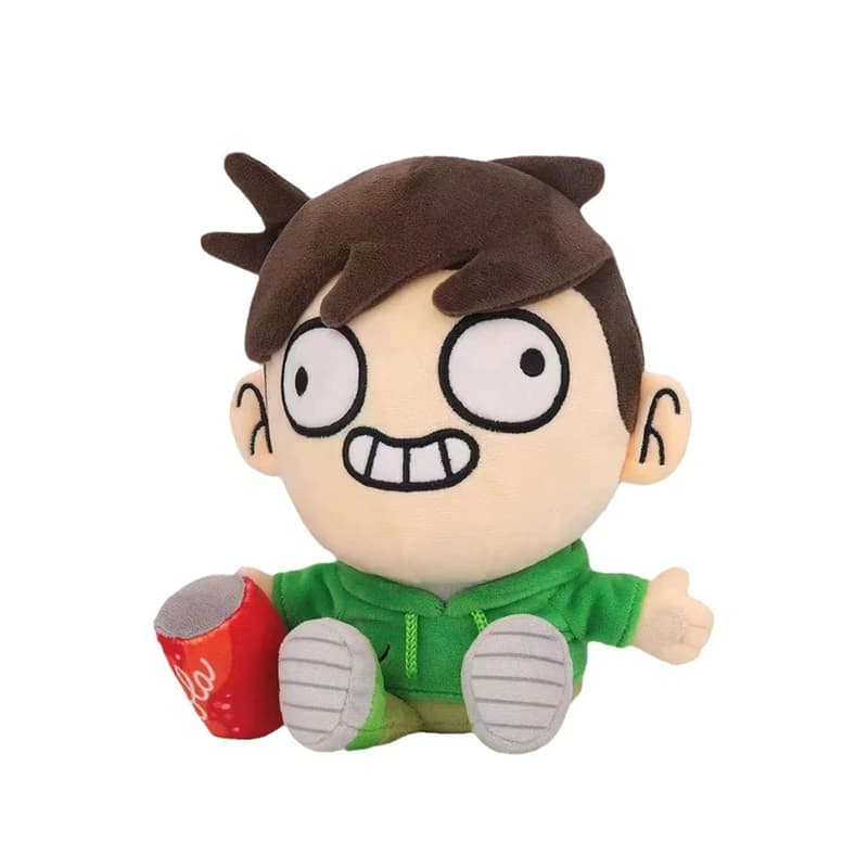 Nuovo Eddsworld Tord Anime Peluche Cartoon Edd Doll Decorazione per la casa per interni Morbido peluche in cotone PP Regalo 25 cm
