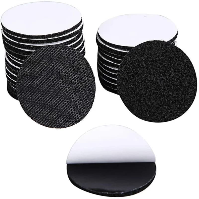 60mm 40mm Nuovo Forte Fissaggio Autoadesivo Punti Adesivi Adesivo Gancio Anello Nastro per Lenzuolo Divano Zerbino Tappeto Tappetino antiscivolo