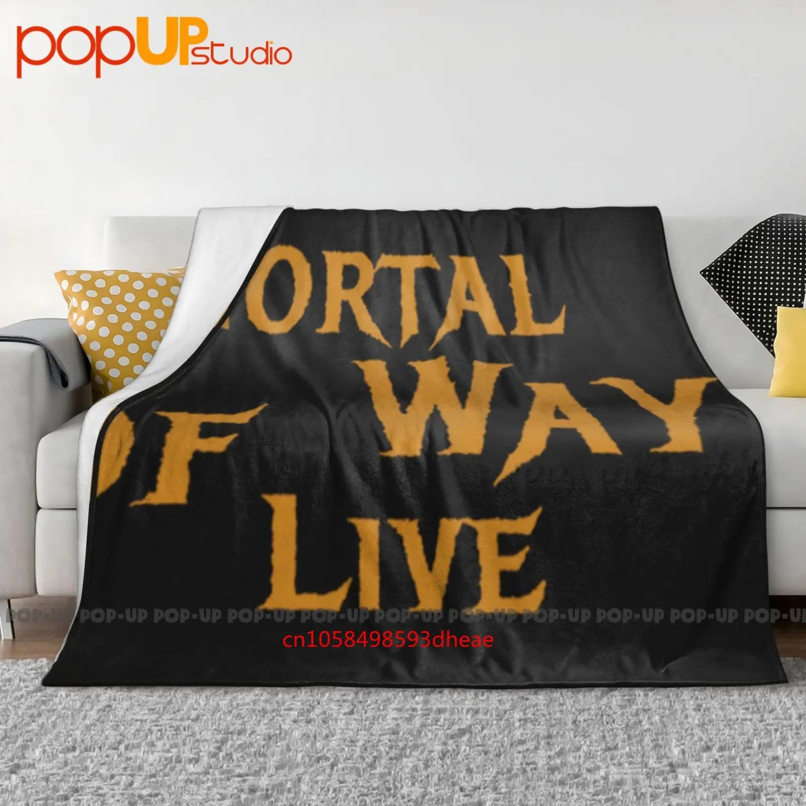 Sodom Mortal Way Of Live Coperta ultra morbida trapunta copridivano invernale copriletto