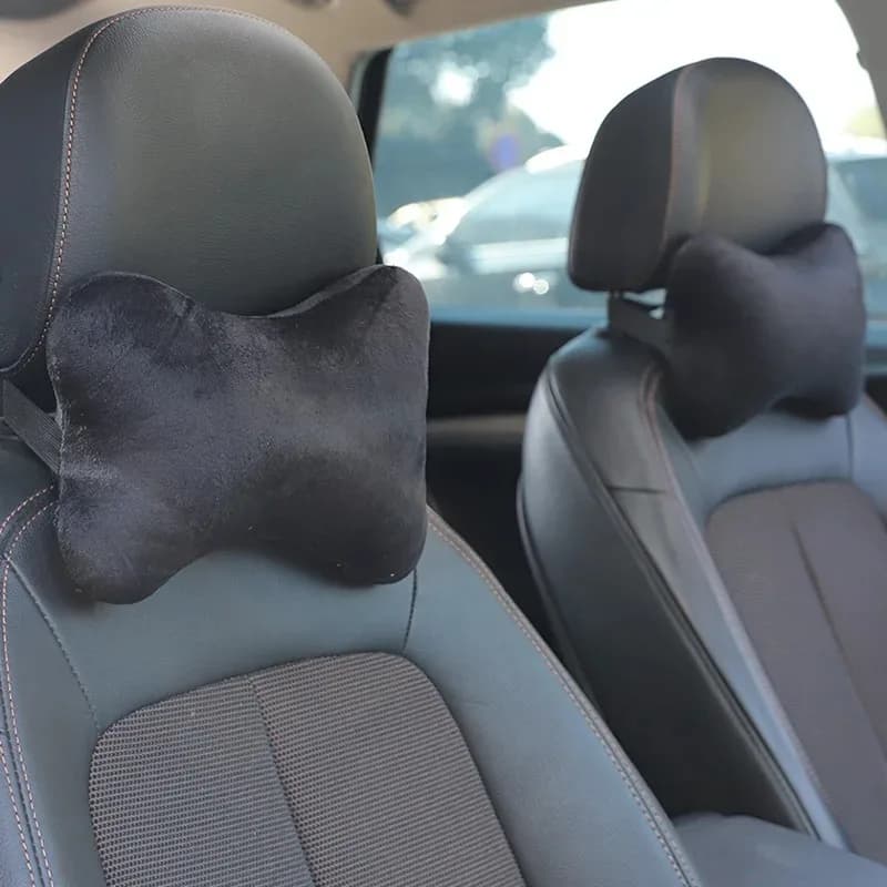 Cuscino poggiatesta per collo auto Memory Foam Cuscino per collo per seggiolino auto Supporto per testa e collo traspirante per cuscino per dormire Accessori da viaggio